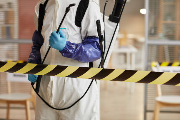 Professional Blood Cleanup technician working in Marion, TX